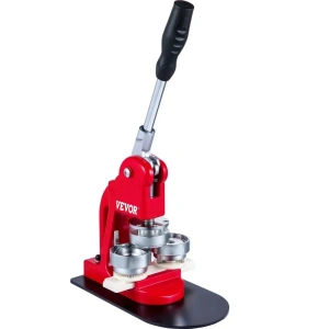 Presa manuala pentru insigne 25 mm, aparat profesional cu matrita inclusa, kit complet 200 piese - Img 5