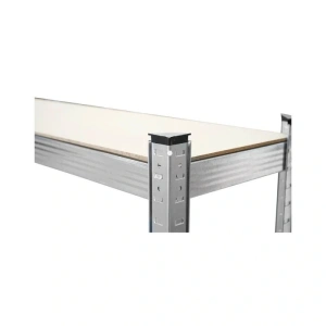Raft metalic pentru depozitare cu 5 polite, capacitate 250kg/polita, total 1250kg,180x100x35cm - Img 6