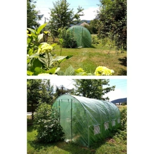 Sera tip tunel 3x2x2 m, cadru metalic, 6 ferestre - Img 10