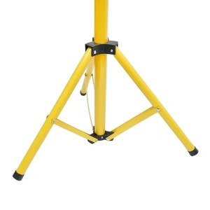Stativ trepied metalic pentru proiector dublu, suport reglabil 62-155 cm, structura stabila pentru iluminat, lucrari tehnice si utilizare profesionala - Img 4