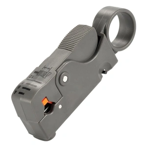 Stripper cablu coaxial Dodaco, dezizolator reglabil 4/6/8/12 mm, gri, 10x3x2 cm