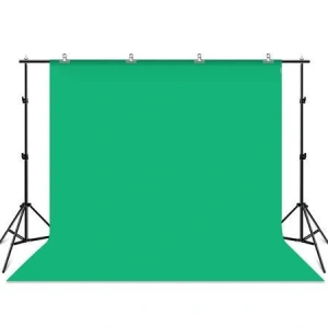 Suport fundal foto 2x3m, clesti inclusi + 3 panze de fundal 2.9x2m, rosu, albastru si verde - Img 5