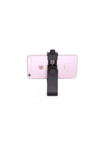 Suport telefon 360° cu menghina,2x filet universal 1/4 pentru prindere pe trepied/monopied - Img 2