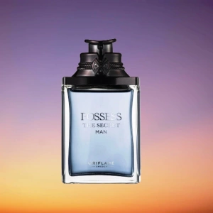 Apa de parfum barbati Oriflame Possess The Secret 75 ml cu acorduri de gheata si note lemnoase, aroma intensa si masculina - Img 3