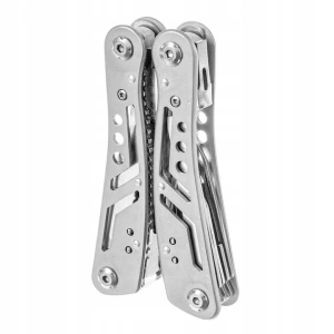 Briceag metalic multifunctional 13 in 1, otel inoxidabil, cu 11 biti si husa de depozitare, pentru camping, pescuit si drumetii - Img 5
