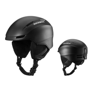 Casca de protectie pentru ciclism, snowboarding, schi, marimea M, 52-56 cm, alb - Img 5