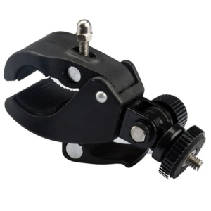 Clema de fixare si prindere cu filet universal 1/4 pentru camere foto,gopro,atasare pe ghidon bicicleta - Img 3