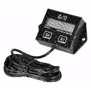 Contor de ore pentru motoare, tahometru digital, IP65, monitorizare timp si turatii, negru - Img 7