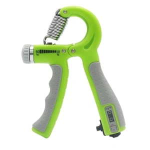 Flexor reglabil 10-60 kg,contor electronic, pentru antrenamentul incheieturilor si antebratului - Verde - Img 1