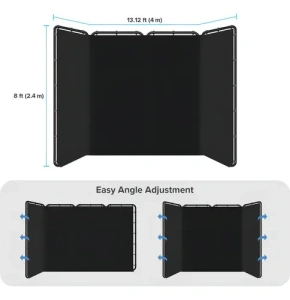 Fundal foto video profesional Croma Key, green screen, pentru filmari profesionale 400x230 cm - Img 2
