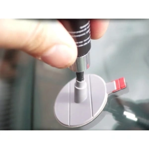 Kit de reparatii pentru parbriz auto, 14 piese, pentru indepartarea aschiilor si zgarieturilor minore, protectie impotriva fisurilor ulterioare - Img 2