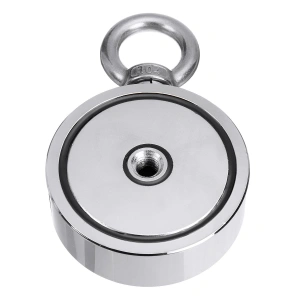 Magnet neodim si franghie, pentru pescuit, diametru 60 mm, lungime franghie 20 m - Img 5
