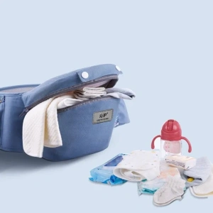 Marsupiu ergonimic,multifunctional pentru bebelusi,15in1,greutate maxima 25 kg - Albastru deschis - Img 9