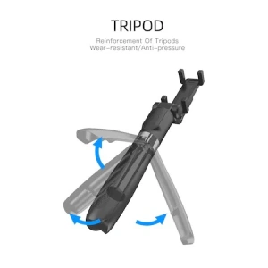 Selfie Stick / Trepied / suport de telefon - 3 in 1 lungime maxima 70 cm - Img 5