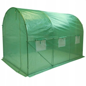 Sera tip tunel 3x2x2 m, cadru metalic, 6 ferestre - Img 7
