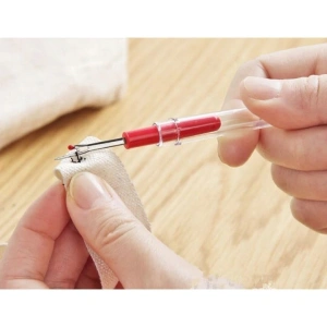 Set de croitorie, 70 articole diferite, husa depozitare cu fermoar, accesorii complete pentru coasere si reparatii, negru - Img 2