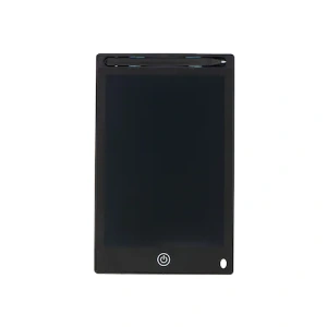 Tableta grafica de desenat pentru copii de 8.5 inch diagonala, cu buton de stergere si creion - Negru - Img 2
