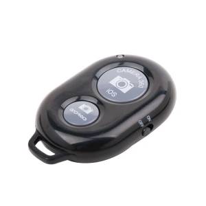 Telecomanda Bluetooth pentru actionarea telefonului la distanta,compatibila IOS si Android - Negru - Img 1