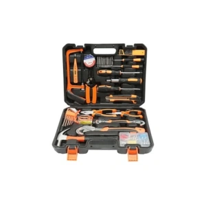 Trusa scule si unelte combinate 37 piese, set complet cu clesti, surubelnite, chei si accesorii pentru reparatii si bricolaj