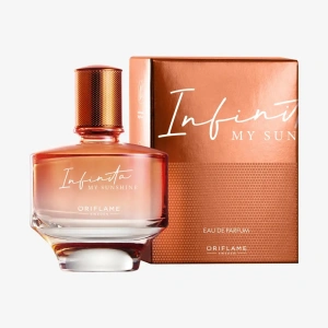 Apă de parfum Oriflame Infinita My Sunshine 50 ml - lumina caldă a soarelui într-un parfum al bucuriei, energiei și feminității radiante