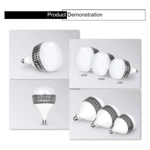 Bec foto LED 80W 6400K - lumina continua rece, fasung E27 - Img 2