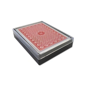 Carti de joc,din plastic,54 bucati in cutie de depozitare 8.7x5.7 cm - Img 5