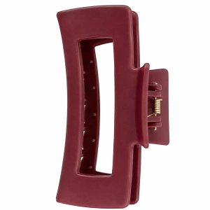 Clama par visinie 10.3 x 5 cm, cleste rezistent din plastic rigid, accesoriu pentru prinderea parului lung si des - Img 5