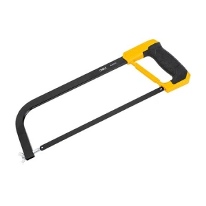 Fierastrau de mana, otel, 30 cm, negru/galben - Img 2