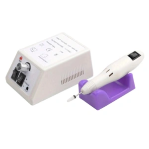 Freza pentru unghii, manichiura sau pedichiura, viteza reglabila, 20000 rpm, 6 inele abrazive, 6 capete de freza, 10 W - Img 10