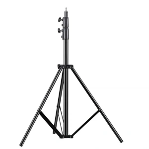 Kit de 2 umbrele, 2 trepiezi reglabili 200 cm, 2 suporti dubli pentru bec, 4 becuri 125W - Img 2