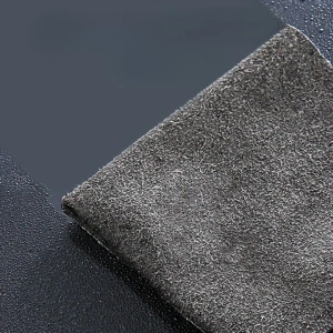 Laveta absorbanta, microfibra, fara scame, diverse suprafete, reutilizabila, 20 x 30 cm, gri - Img 4