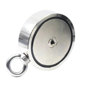 Magnet neodim si franghie, pentru pescuit, diametru 60 mm, lungime franghie 20 m - Img 2