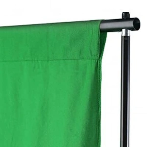 Panza fundal foto studio,din bumbac,dimensiuni 300x600 cm - Verde - Img 2
