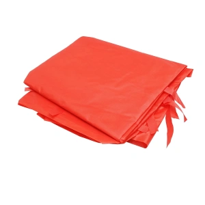 Perete lateral pentru cort tip pavilion, 3 m, poliester, impermeabil, rosu