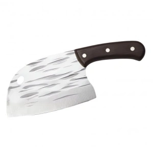 Satar de bucatarie, otel inoxidabil/lemn, maner ergonomic, 25 cm - Img 2