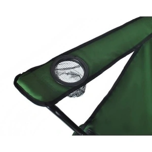 Scaun pliabil pentru camping,pescuit,din metal,sarcina maxima 120 kg - Verde - Img 3