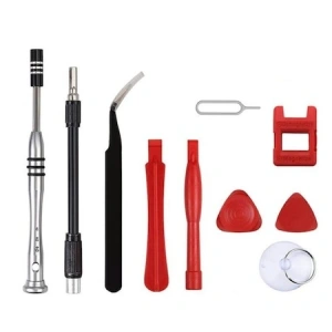 Set surubelnite multifunctionale de precizie, 110 piese, magnetice, - Rosu/Negru - Img 3
