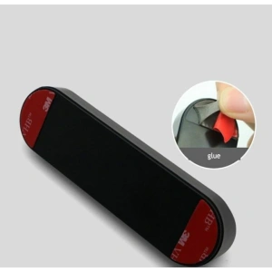 Suport auto numar telefon pentru parcare temporara retractabil magnetic negru 13 x 3.5 x 2.6 cm - Img 5