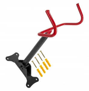Suport de fixare pentru bicicleta,38 cm Negru/Rosu