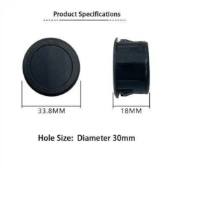 Voltmetru de panou DC digital 4-100V, afisaj LED rosu, montaj incastrat, indicator tensiune pentru baterii, surse si instalatii electrice, 33.8 mm - Img 6