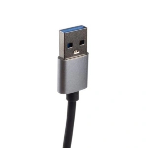 Adaptor USB cu 4 iesiri, transfer rapid de date, USB 3.0 si 2.0, carcasa aluminiu, Plug & Play, pentru laptop si PC - Img 8