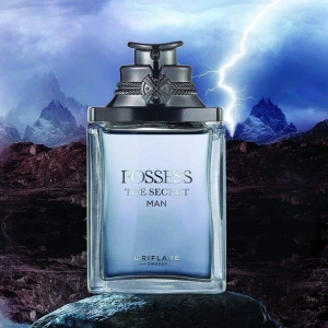 Apa de parfum barbati Oriflame Possess The Secret 75 ml cu acorduri de gheata si note lemnoase, aroma intensa si masculina - Img 7