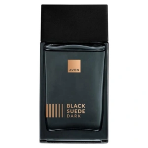 Apă de toaletă Avon Black Suede Dark pentru bărbați 100 ml - parfum lemnos-pielos cu note de cardamom, piele saffiano și vetiver, pentru bărbatul elegant și sigur pe sine - Img 2
