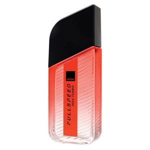 Apa de toaleta Avon Full Speed Max Turbo pentru barbati 100 ml - parfum aromatic-fresh cu note de mandarina, piper negru si mosc, pentru barbatul energic si dinamic - Img 2