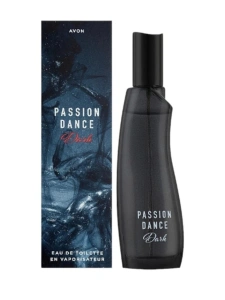 Apa de toaletă Avon Passion Dance Dark pentru femei, 50 ml, oriental-florală, cu note de fructe roșii, iasomie, vanilie și mosc - Img 1