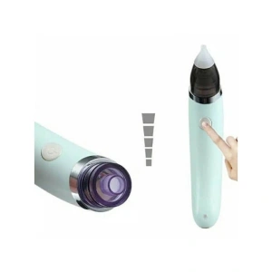 Aspirator nazal electric pentru bebelusi,capat din silicon si cablu de incarcare inclus - Verde - Img 4