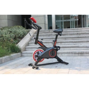 Bicicleta stationare fitness,reglabila,cu volanta,computer afisaj digital,greutate maxima 110 kg - Img 6
