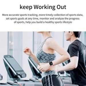 Ceas smartwatch, Bluetooth, monitorizare somn, pedometru, puls, activitati, notificari, negru - Img 5