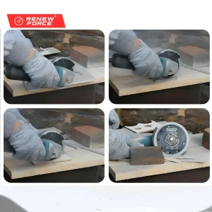 Disc diamantat continuu pentru portelan, ceramica, sticla si materiale compozite, 125 mm, grosime 1.4 mm, alezaj 22.2 mm - Img 3