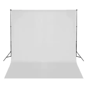 Fundal foto studio,panza din bumbac,dimensiune 300x300 cm - Alb - Img 2